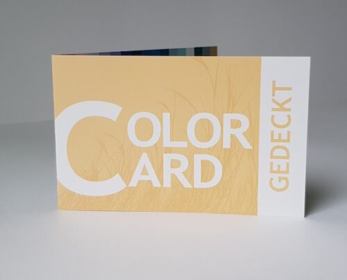 Color Card - Gedeckt