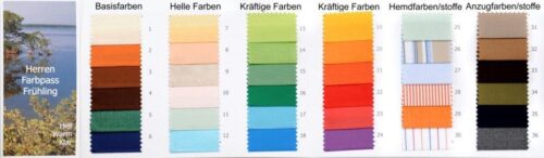 Farbpass Herren - Frühling